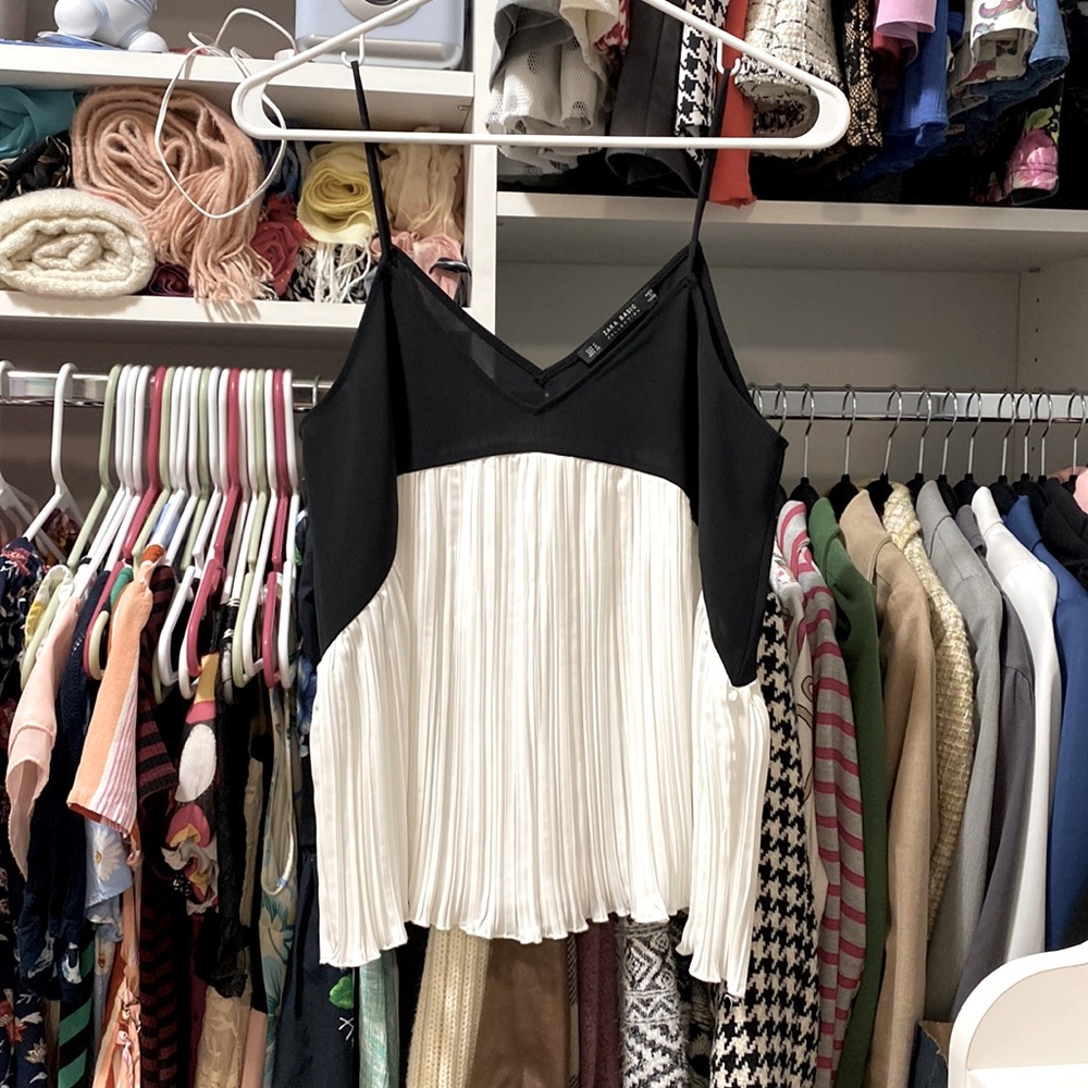Zara Cropped Dress Tank